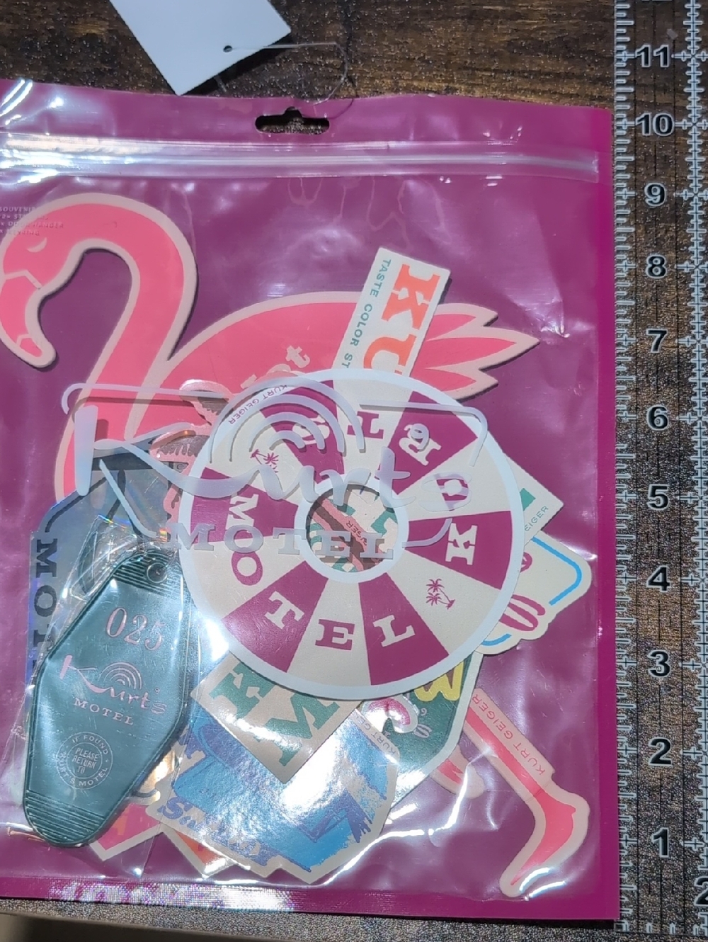 Kurt Geiger Hotel Multi Sticker & Keychain Pack - Picture 6 of 6